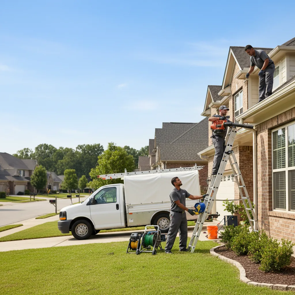 Home Gutter Service in Wade Hampton, SC near me